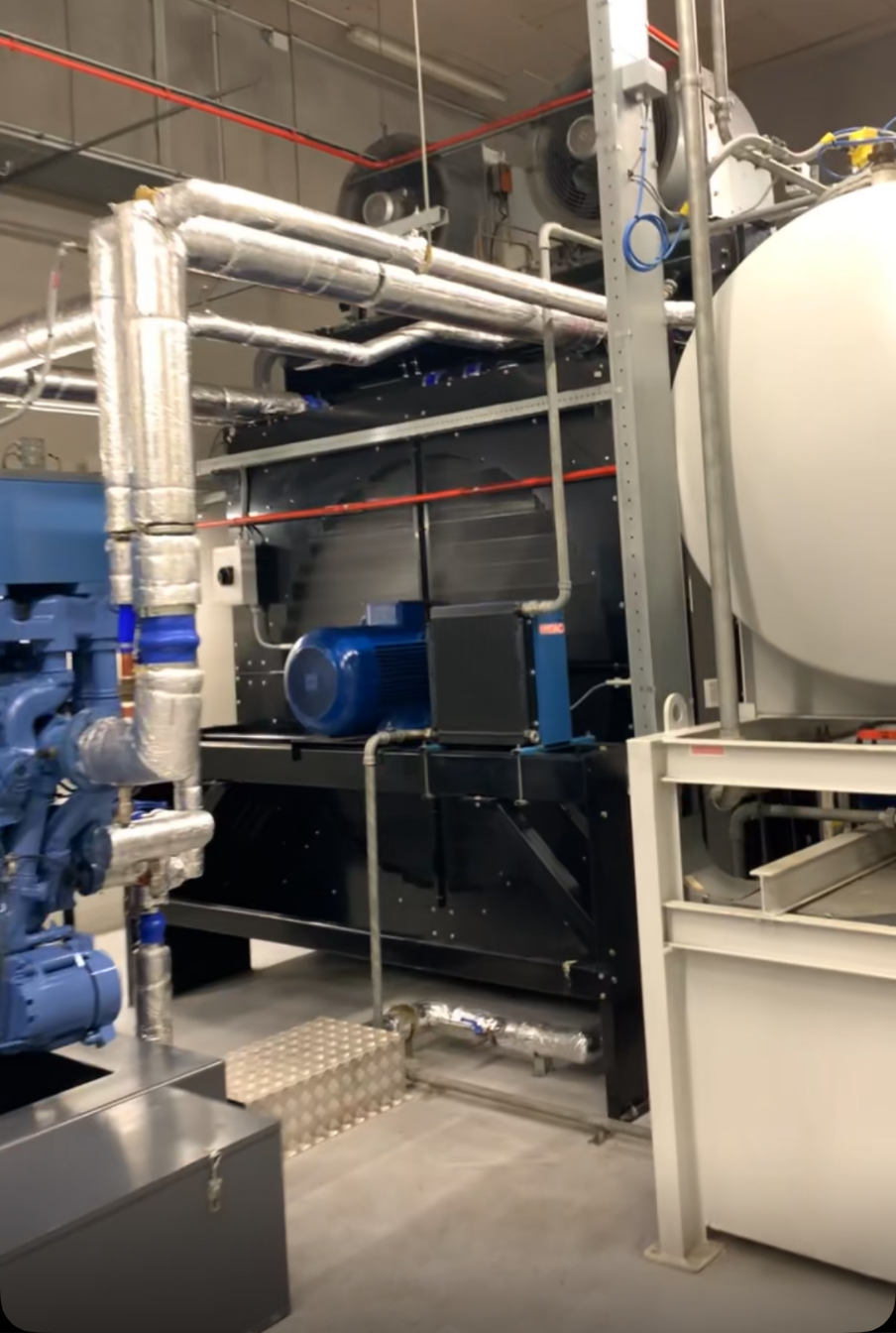 Koelinstallatie machinekamer